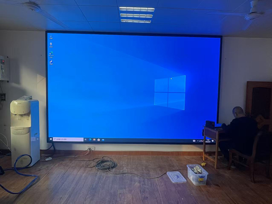 室內(nèi)LED全彩屏安裝