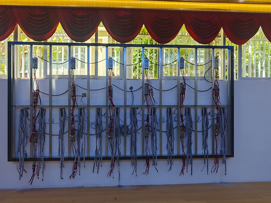 室內(nèi)活動(dòng)室 LED 顯示屏安裝